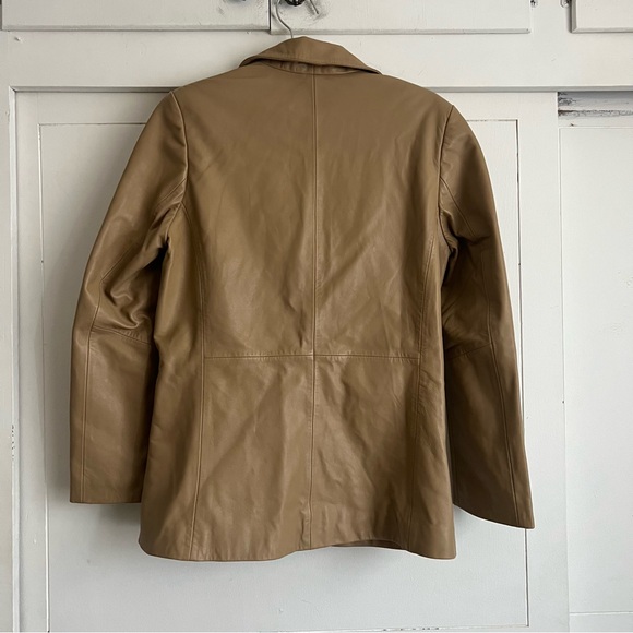 Rouje Jaubert Jacket - Camel Lamb Leather - Picture 5 of 11